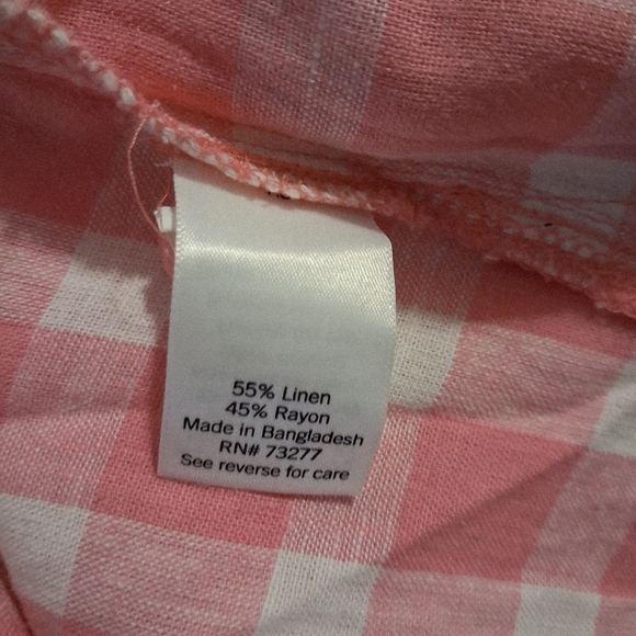 Pink Checkered Maxi Dress XXL - Picture 8 of 12